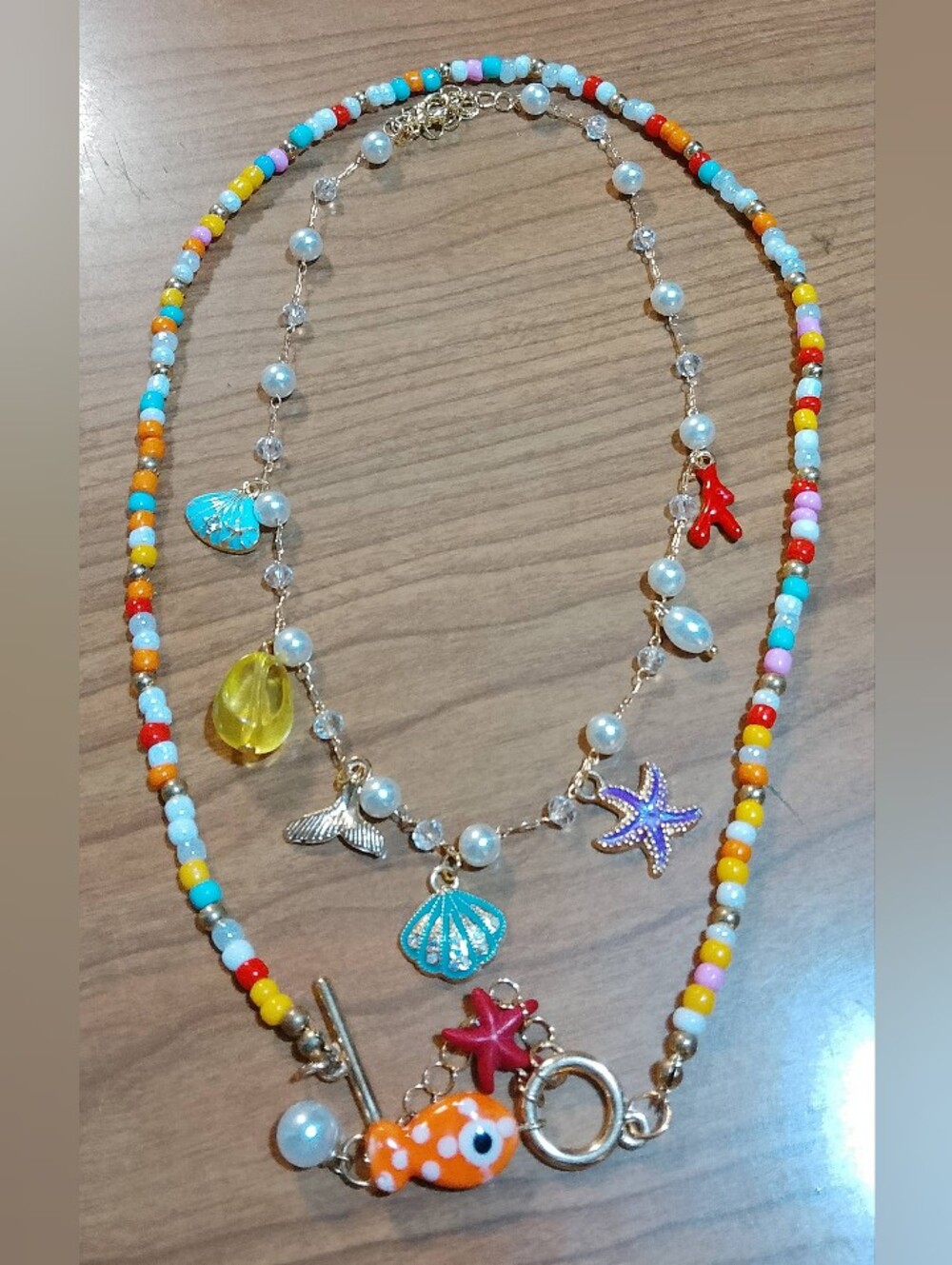 Kid's Charm Necklace Set